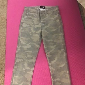 Hudson nico army camo skinny jeans